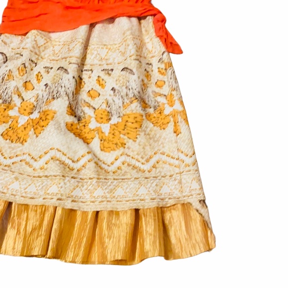 Disney Princess Moana Classic Dress size 7/8 - Picture 6 of 9